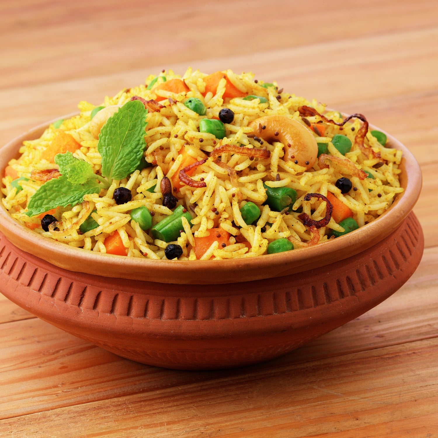 Spiced Vegetable Biryani Delight